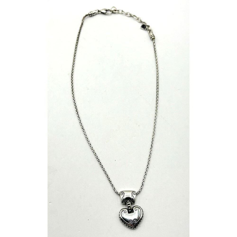 Brighton Reversible Heart Pendant Necklace